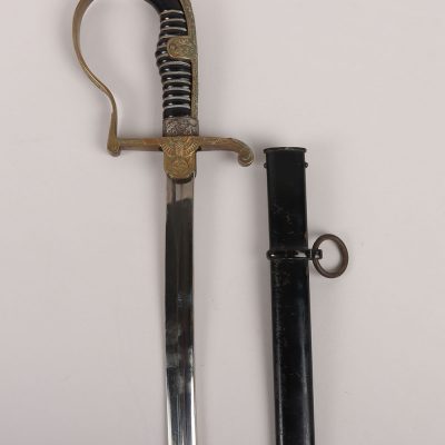 #345 – WW2 German Army Officers Sword By Robert Klaas, Solingen