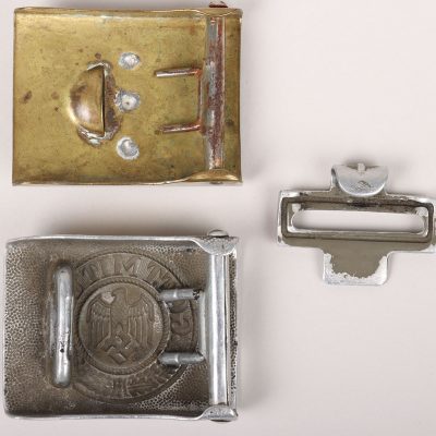 #446 – WW2 German Army Belt Buckle and SA Belt Buckle