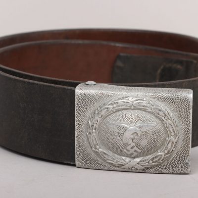 #452 – WW2 German Luftwaffe Belt & Buckle by Unknown Maker