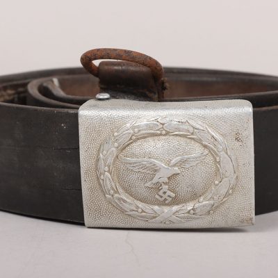 #453 – WW2 German Luftwaffe Belt & Buckle Set