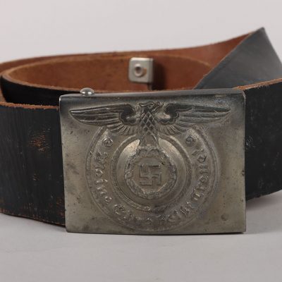 #457 – WW2 German Waffen-SS Belt & Buckle Set