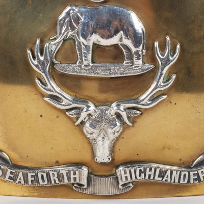 #46 – Seaforth Highlanders Officers Shoulder Belt Plate