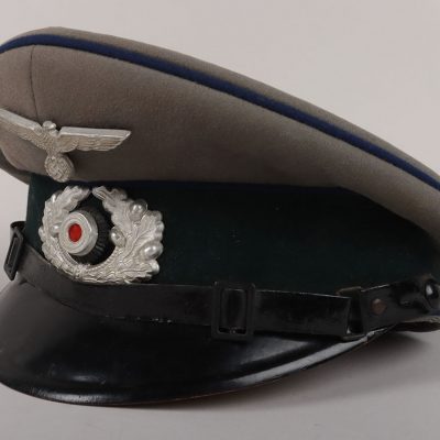 #462 – WW2 German Army Medical (Sanitäter) NCO’s Peaked Cap