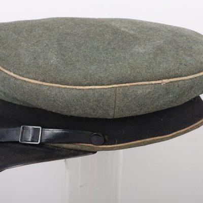 #467 – WW2 German Combat Worn Waffen-SS NCO’s Peaked Cap