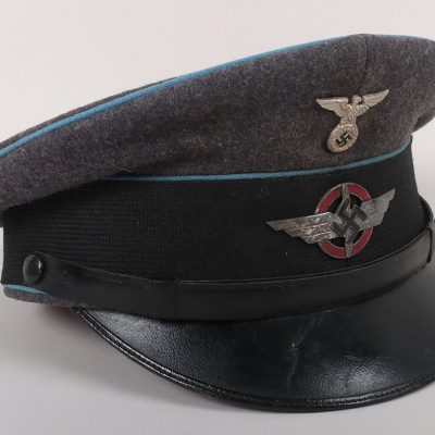 #469 – Rare Third Reich D.L.V (Deutsche Luftsportverband) Peaked Cap