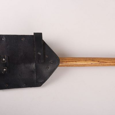 #520 – WW2 German Armed Forces Folding Entrenching Tool with Carrier