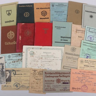 #540 – Large Hitler Youth Paperwork Grouping to Hans-Joachim Kowsky, HJ, NCO, NSDAP member 10741