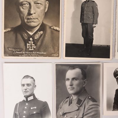 #550 – Grouping of SS (Schutzstaffel) Photo Portraits