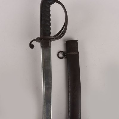 #586 – Scarce 1821 Pattern Light Cavalry Officers Sword of the Madras Horse Artillery, by Prosser London