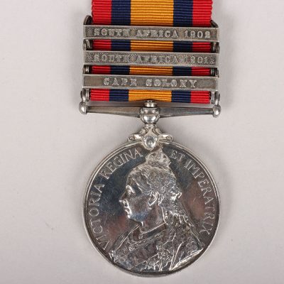 #6 – Queens South Africa Medal to the Royal Army Medical Corps