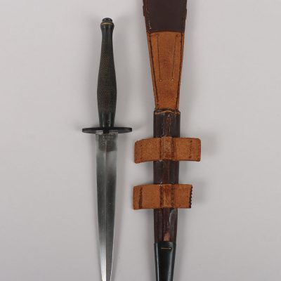 #646 – Scarce Attributed WW2 2nd Pattern Fairbairn Sykes FS Commando Knife by Wilkinson Sword