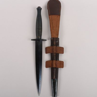 #653 – WW2 British B2 Marked 3rd Pattern Fairbairn Sykes Commando Fighting Knife