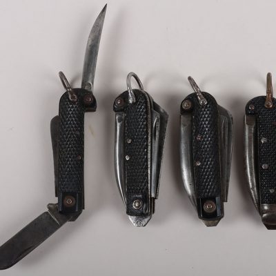 #671 – 4x British Military Jack Knives