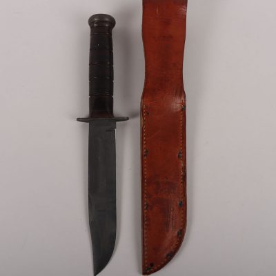 #685 – WW2 US KA-BAR Fighting Knife