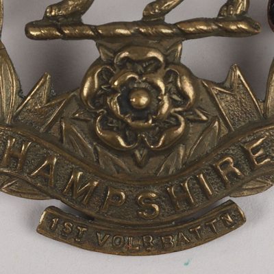 #88 – 1st Volunteer Battalion Hampshire Regiment Cap Badge