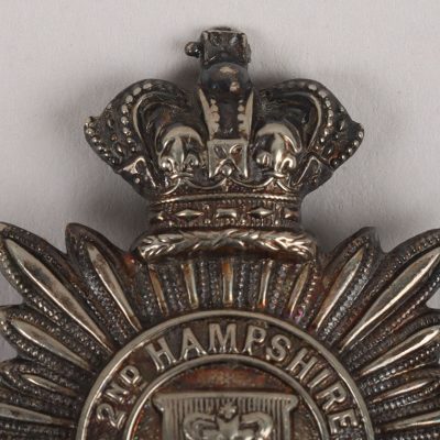 #92 – Victorian 2nd Hampshire Rifle Volunteers Cap Badge