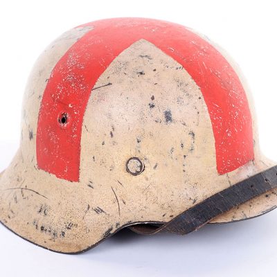 #127 – Represenation of a WW2 German M-42 Medics Helmet