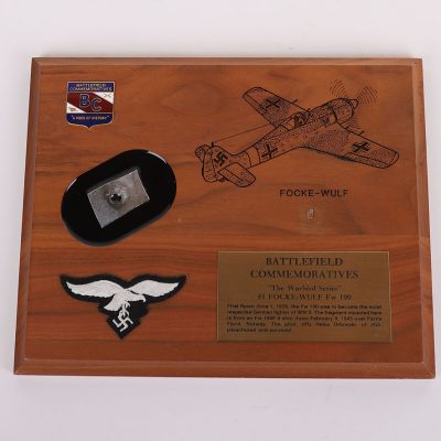 #134 – 2x Warbird Aircraft Relics Plaques