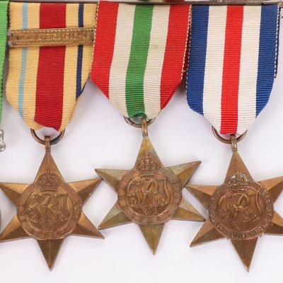 #2 – WW2 British Campaign Medal Group