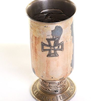 #212 – WW2 German Luftwaffe Honour Goblet (Ehrenpokal) Kampf-Geschwader 55