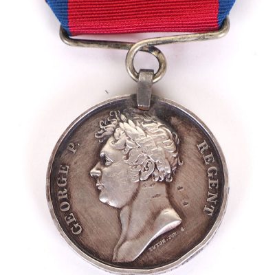 #235 – British 1815 Waterloo Medal Royal Foot Artillery