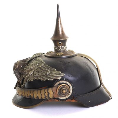 #253 – Imperial German Prussian Garde Regiment Officers Pickelhaube