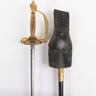 #45 – English Court Sword Circa 1840 – 1860