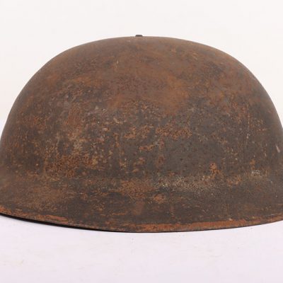 #135 – WW1 British Steel Combat Helmet with Divisional / Corps Formation Sign