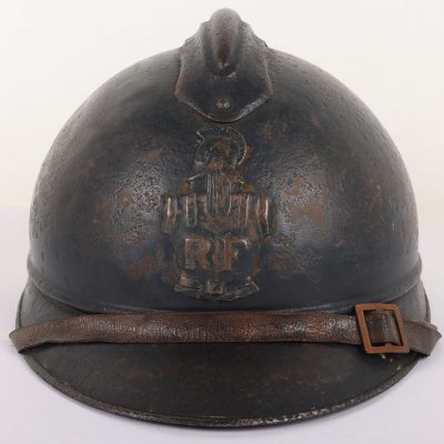 #146 – WW1 French Engineers Adrian Pattern Steel Helmet