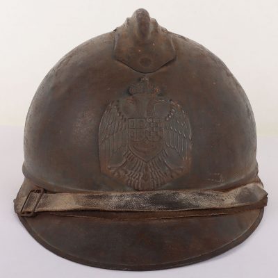 #149 – Scarce Yugoslavian M-15 Adrian Helmet