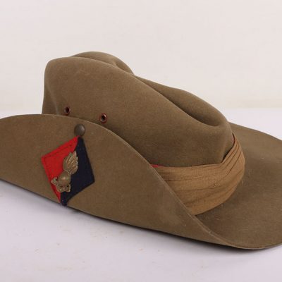 #154 – WW2 Royal Artillery Slouch / Bush Hat