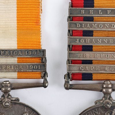 #20 – Pair of Medals to the Royal Field Artillery for the 2nd Boer War,