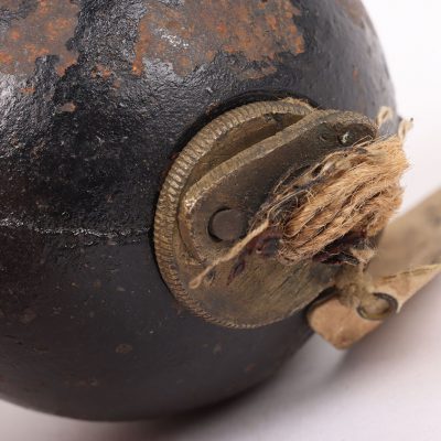 #282 – Inert WW1 British No15 ‘Cricket Ball’ Grenade