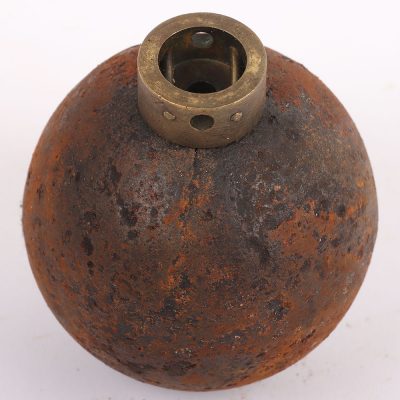 #291 – Inert WW1 French 1914 Ball Grenade