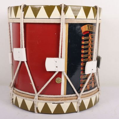 #318 – British The Royal Regiment of Fusiliers Regimental Drum