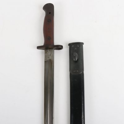 #345 – British 1918 Dated 1907 Pattern Bayonet by Wilkinson Pall Mall