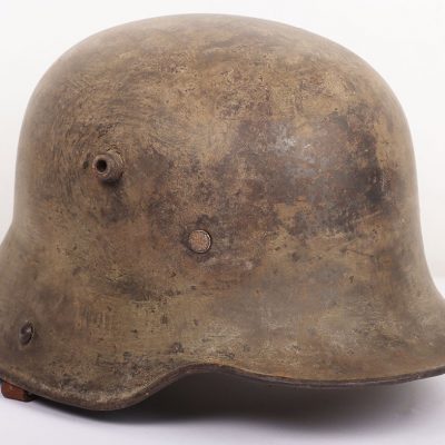 #455 – WW1 German M-16 Steel Combat Helmet