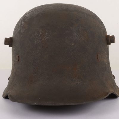 #461 – WW1 German M-17 Steel Combat Helmet