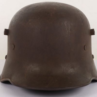 #465 – WW1 Austro-Hungarian M-17 Steel Combat Helmet