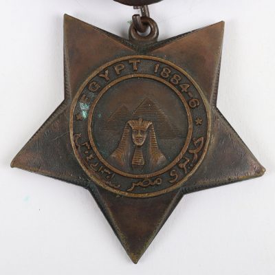 #5 – Khedives Star for the Campaigns in 1884-86