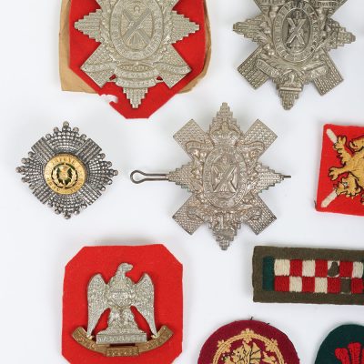 #69 – Grouping of Scottish Military Badges